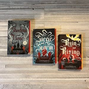 ULTRA RARE Shadow and Bone trilogy original paperback books